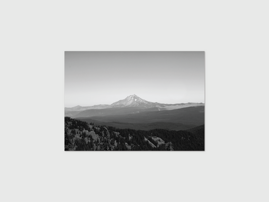 Mount Jefferson B&W